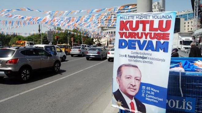 KAYSERİ,CUMHURBAŞKANI ERDOĞAN´A HAZIR