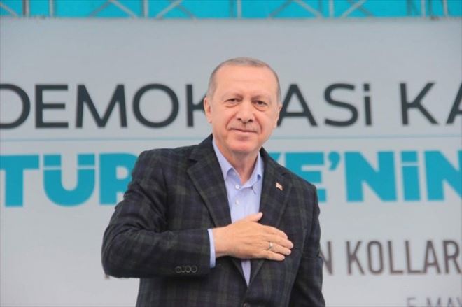 CUMHURBAŞKANI ERDOĞAN KAYSERİ´DE