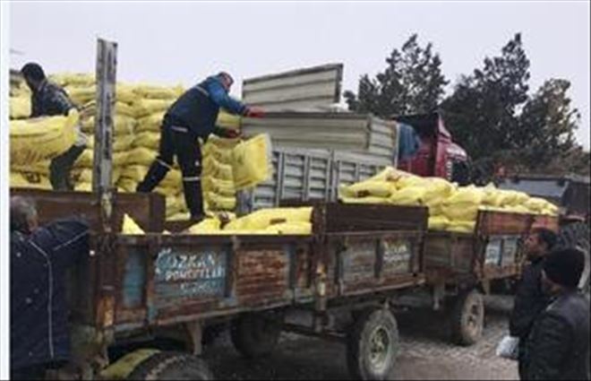 KAYSERİ ŞEKER ÇİFTÇİLERE GÜBRE DAĞITIMINA BAŞLADI