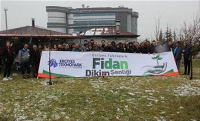 TEKNOPARK´TA FİDAN DİKİM ŞENLİĞİ